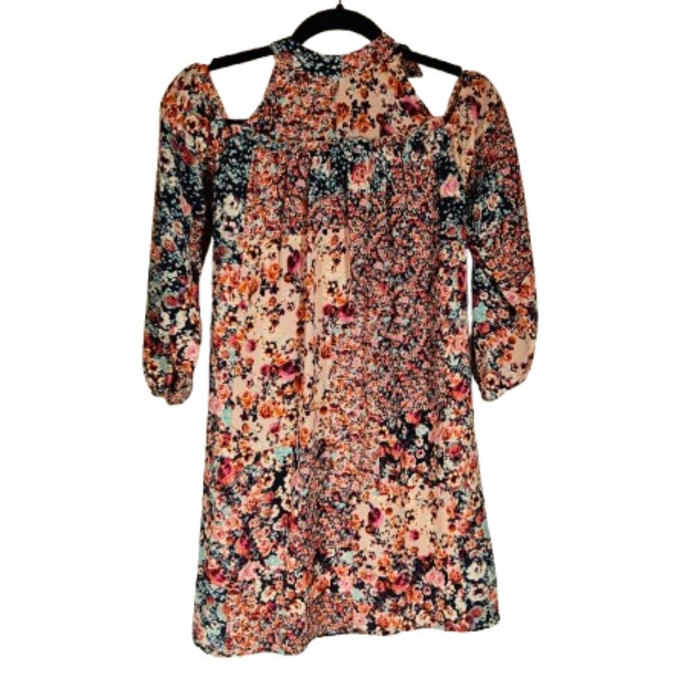 Speechless Kids Floral Dress Cold Shoulder Girls Size 14 NEW Easter Spring
